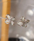 【金属アレルギー対応】ハイドランジアクリアピアス